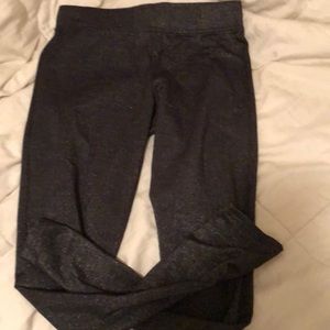 Silver sparkly leggings